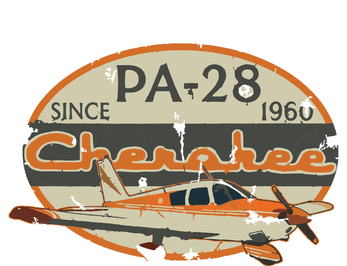 PA28 Cherokee Airplane Since 1960 Retro Vintage Pilot Tee Toddler Long Sleeve Shirt