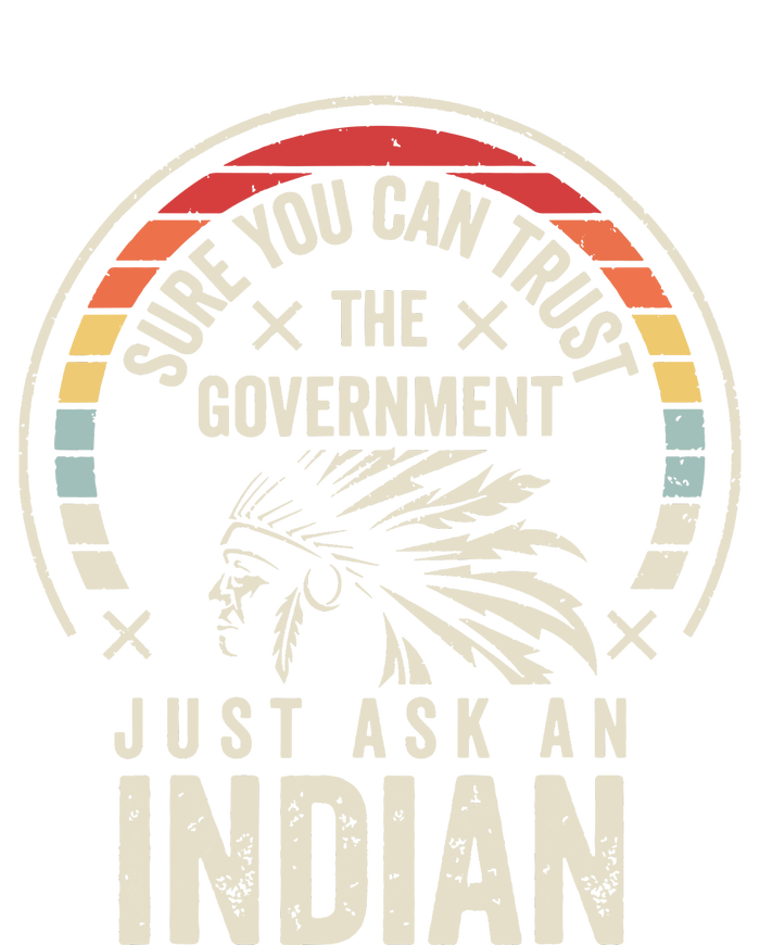 Retro Vintage Native American Trust Government Women's T-Shirt