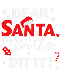 Dear Santa My Brother Did It For Matching Christmas Sister Gift.png Sustainable Beanie