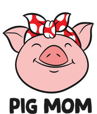 Pig Farmer Mom Love Pigs Pig Mom Cute Pig Lovers Gift Women's T-Shirt