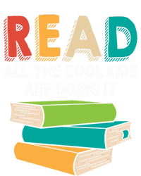 Read All The Cool Are Reading Book Lover Gift Readers Gift Kids Long Sleeve Shirt