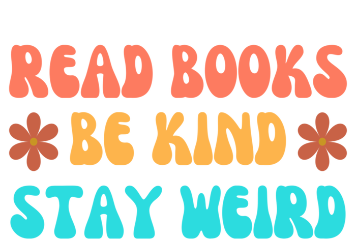 Read Books Be Kind Stay Weird Funny Book Lover Cool Gift Short Acrylic Beanie