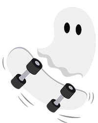 Ghost Skateboard Lazy Halloween Costume Funny Skateboarding Gift Ladies Essential Flowy Tank