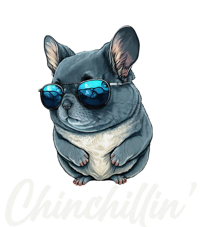 Chinchilla Chinchillin Chinchilla Lovers Funny Ceramic Bell Ornament