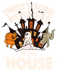 Theres Some Horrors In This House Pumpkin Ghost Halloween T-Shirt