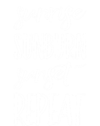 Sunrise Sunburn Sunset Repeat Funny Sayings Summer Cute Gift T-Shirt