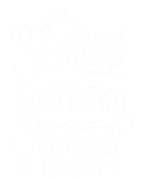 Sunrise Sunburn Sunset Repeat Summer Break Vacation Great Gift Tank Top