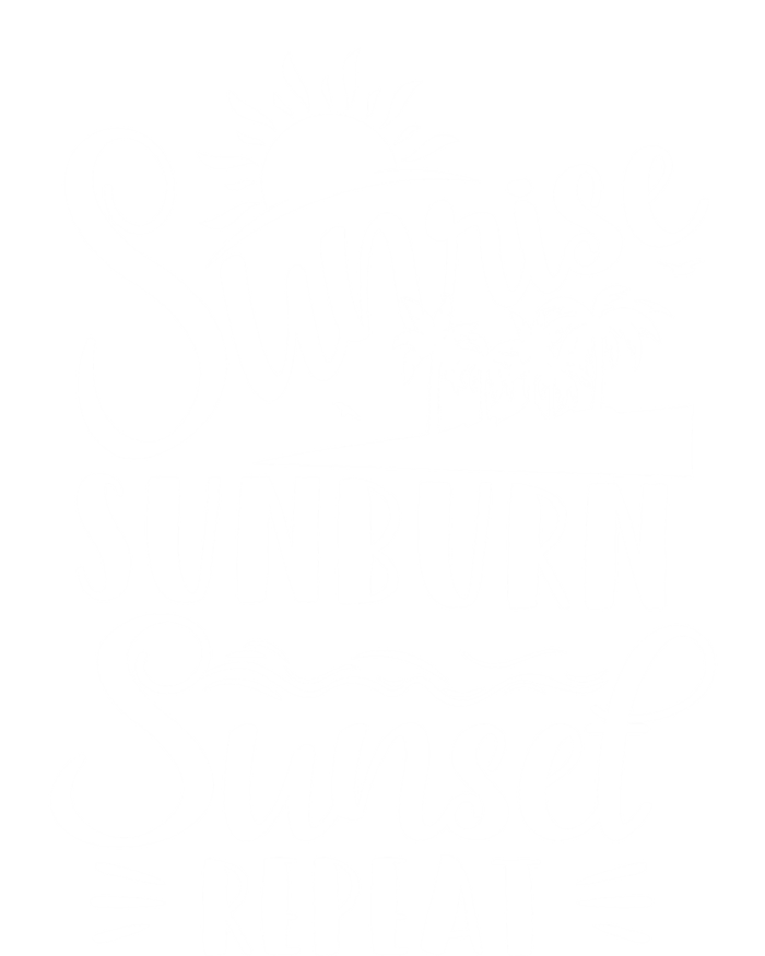 Sunrise Sunburn Sunset Repeat Summer Break Vacation Great Gift Tank Top