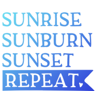 Sunrise Sunburn Sunset Repeat Summertime Sun Tan Design Cool Gift Mesh Reversible Basketball Jersey Tank