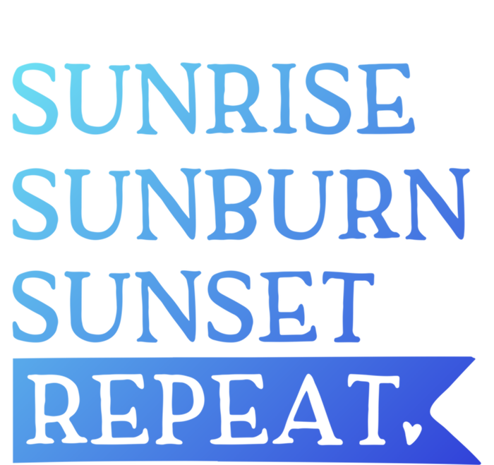 Sunrise Sunburn Sunset Repeat Summertime Sun Tan Design Cool Gift Mesh Reversible Basketball Jersey Tank