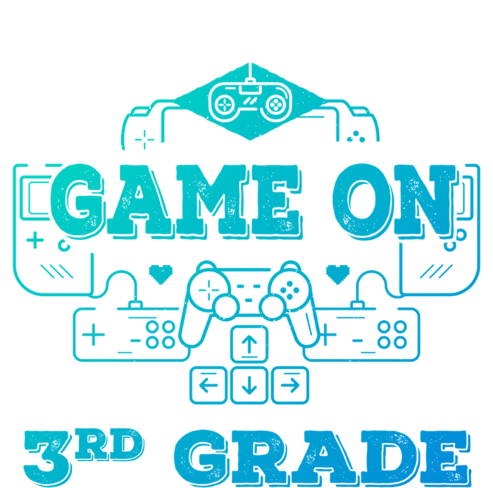 Game On 3Rd Grade Cool Back To School Gamers Gift T-Shirt