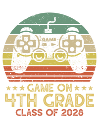 Game On 4Th Grade Gamer Class Of 2028 Vintage Sunset Cute Gift Sustainable Beanie