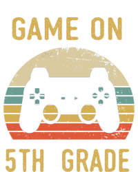 Game On 5Th Grade Gift 5Th Graders Gamers Back To School Cool Gift T-Shirt