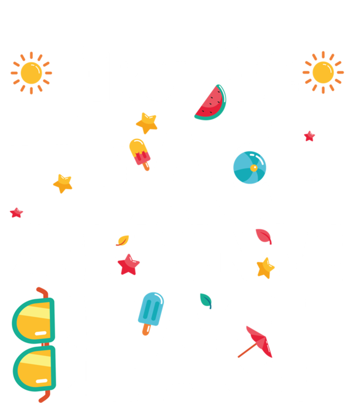 Teacher Vacation Summer First We Teach And Then We Beach Gift Kids Long Sleeve Shirt