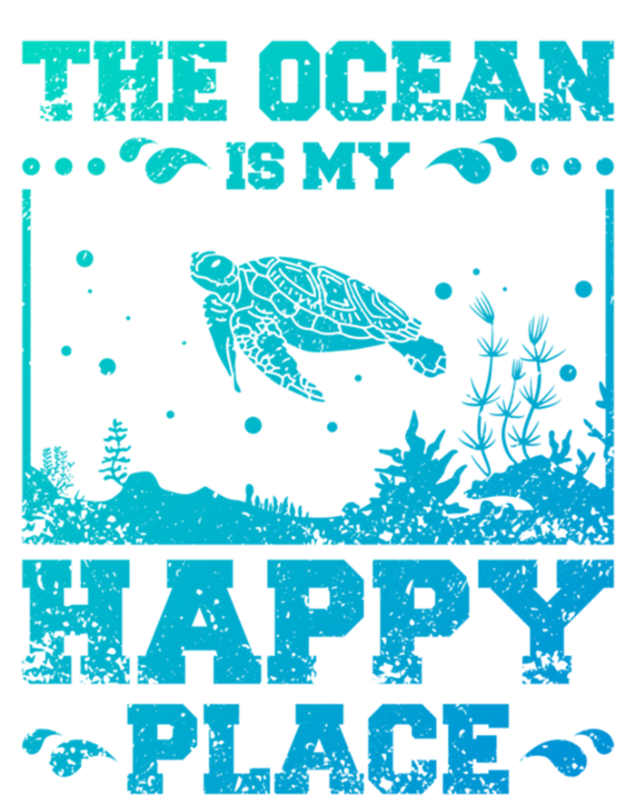 The Ocean Is My Happy Place Gift T-Shirt