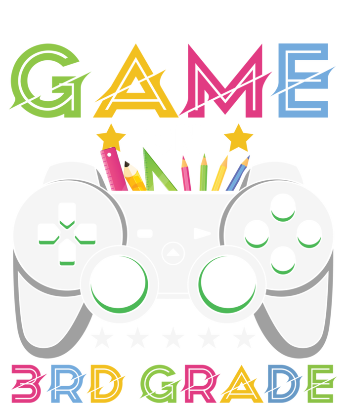 Game On Press Start 3Rd Grade Back To School Gaming Lover Gift 16 in Basic Backpack