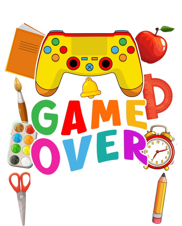 Game Over Back To School Gamer Controller 1St Day Of School Cool Gift Canvas