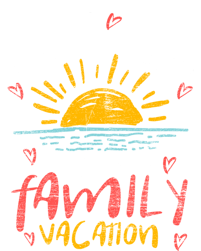 Tropical Sunset Funny Help Me Im On A Family Vacation Great Gift T-Shirt