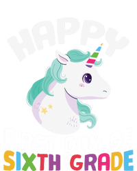 Happy Sixth 6Th Grade Back School 1St Day Of School Unicorn Gift Tall T-Shirt