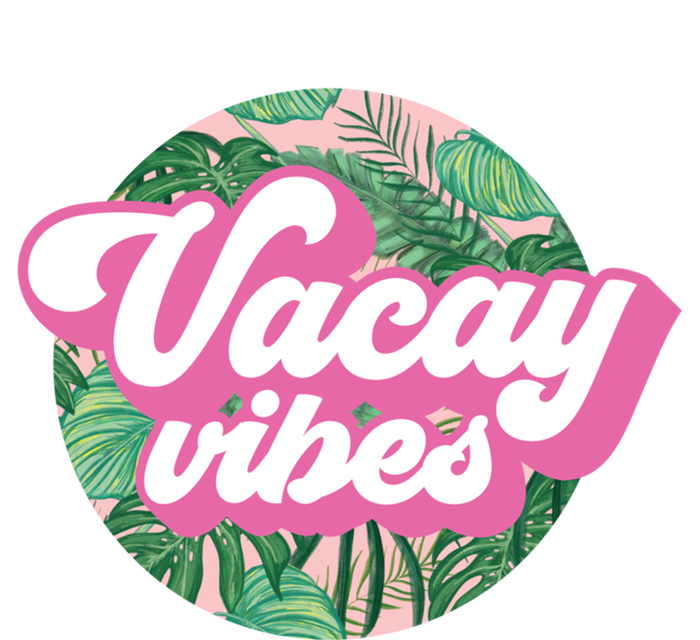 Vacay Vibes Tropical Palm Leaf Graphic Gift T-Shirt