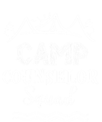 Camp Counselor Squad Gift Idea For Summer Camp Counselors Cool Gift Women's V-Neck T-Shirt