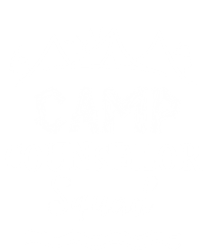 Camp Counselor Squad Gift Idea For Summer Camp Counselors Cool Gift Women's V-Neck T-Shirt