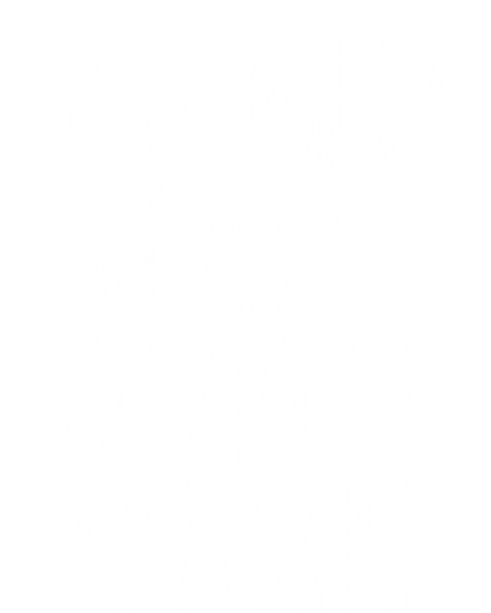 Camp Hair Dont Care Camping Gifgift And Cool Gift Insulated Varsity Jacket