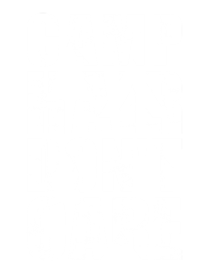 Camp Hair Dont Care Camping Gift T-Shirt