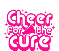 Cheer For The Cure Breast Cancer Awareness Pink Ribbon Gift T-Shirt