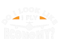 Do I Look Like I Fly Economy Pilot Aviation Aviator Cropped Pullover Crew