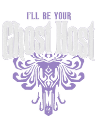 Ill Be Your Ghost Host Haunted Halloween Party Full-Length Apron With Pockets