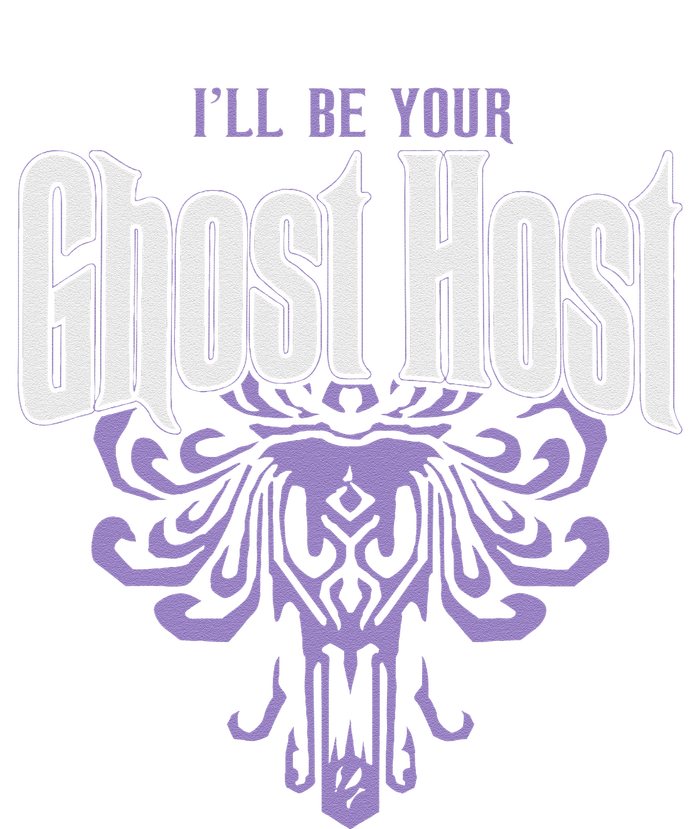 Ill Be Your Ghost Host Haunted Halloween Party Full-Length Apron With Pockets