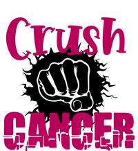 Crush Cancer Breast Cancer Awareness Pink Ribbon Gift Premium T-Shirt