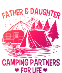 Father And Daughter Camping Partners For Life Gift Zip Tote Bag