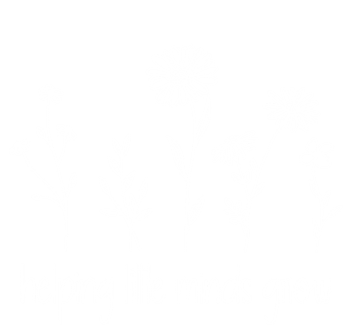 Helping Little Minds Grow Wildflowers Teacher Flower Outfits Gift Sweatshirt Cinch Pack Bag