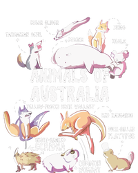 Animals Of Australia Australian Animal Educational Gift Cute Women's V-Neck T-Shirt