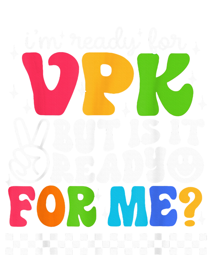 I'm Ready for VPK Grade First Day Of School Teacher Cooling Performance Crew T-Shirt