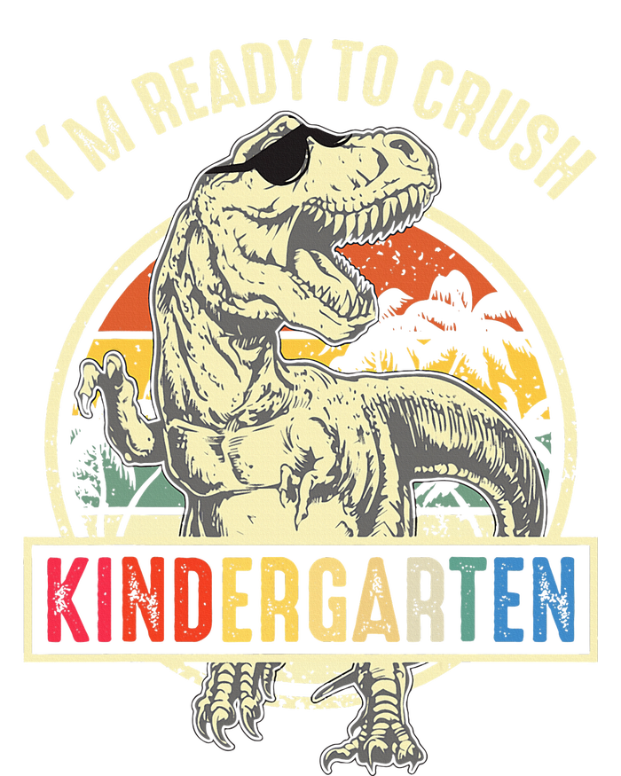 I'm Ready To Crush Kindergarten Dinosaur Back To School T-Shirt