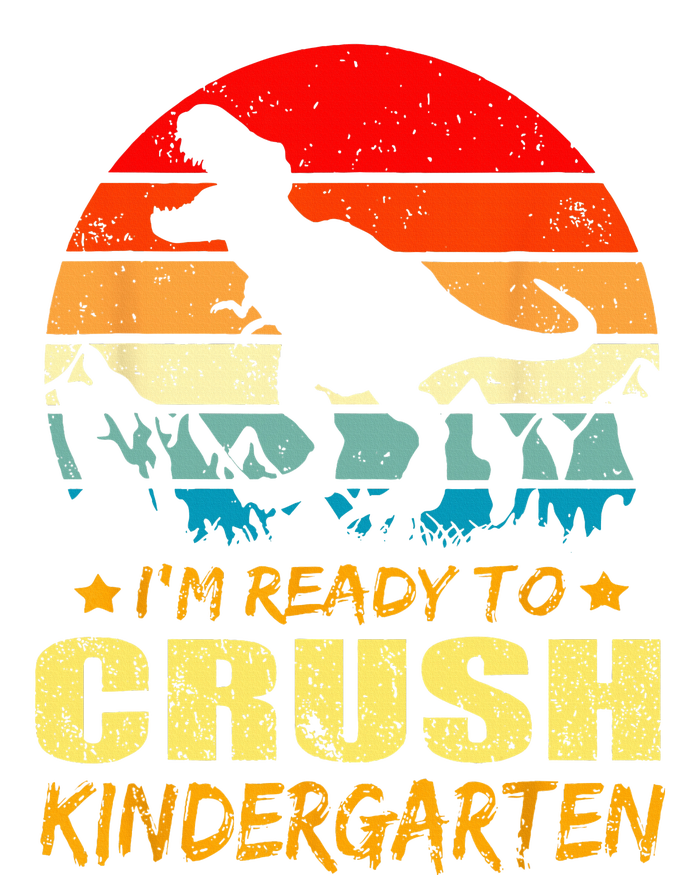 I'm Ready To Crush Kindergarten TRex Dinosaur Back To School Kids Sweatshirt