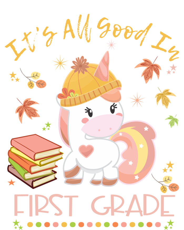 Its All Good In First Grade Autumn Unicorn Teacher Gift Tote Bag