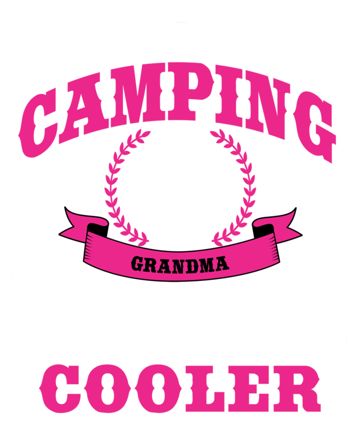 Funny Camping Grandma Saying Summer Camp Gift Bumper Sticker