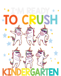 Im Ready To Crush Kindergarten Dabbing Unicorn Meaningful Gift Pom Pom 12in Knit Beanie