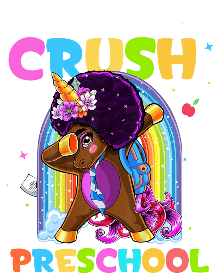 Im Ready To Crush Preschool Rainbow Unicorn Back To School Cute Gift T-Shirt