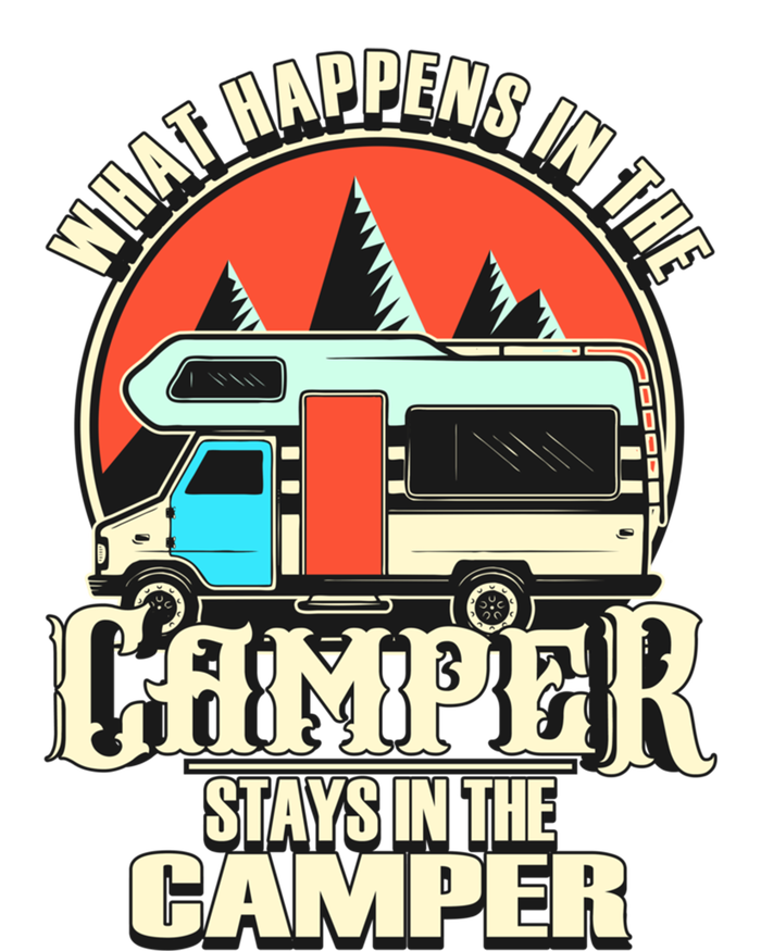 Funny Rv Camper Recreational Vehicle Van Life Camping Meaningful Gift T-Shirt