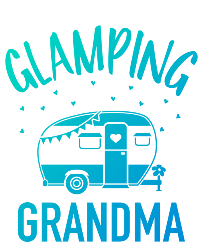 Glamping Grandma Camping Caravan Trailer Great Gift T-Shirt