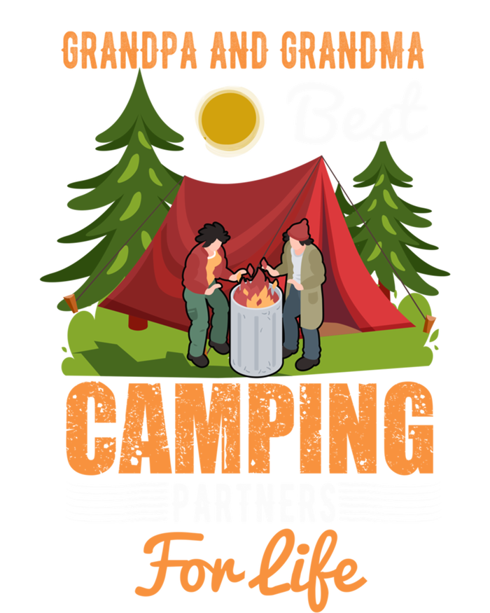 Grandpa And Grandma Best Camping Partners For Life Meaningful Gift T-Shirt