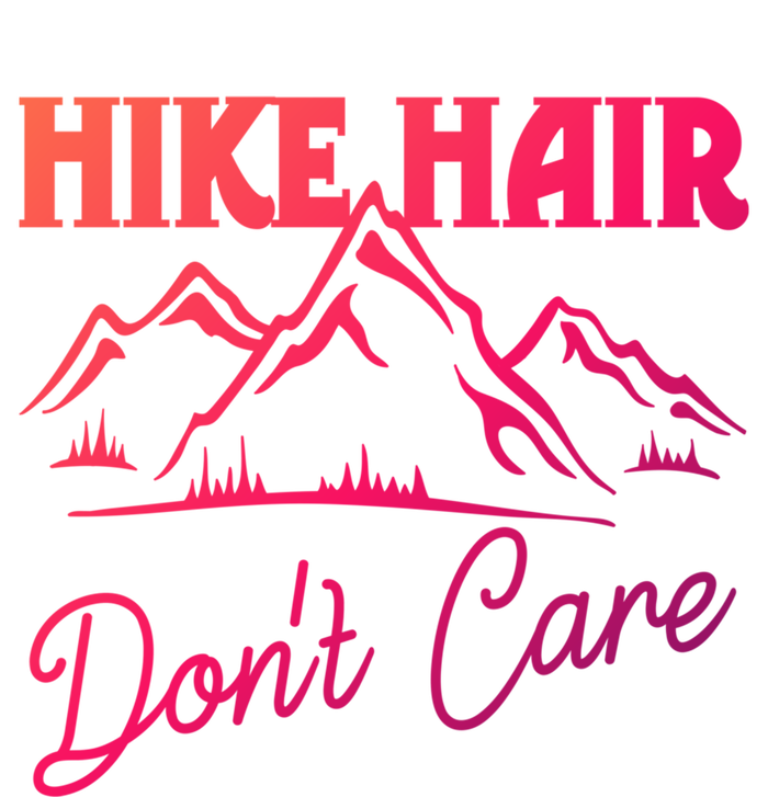 Hike Hair Dont Care Hiker Hiking Camping Nature Lover Gift Full-Length Apron With Pockets