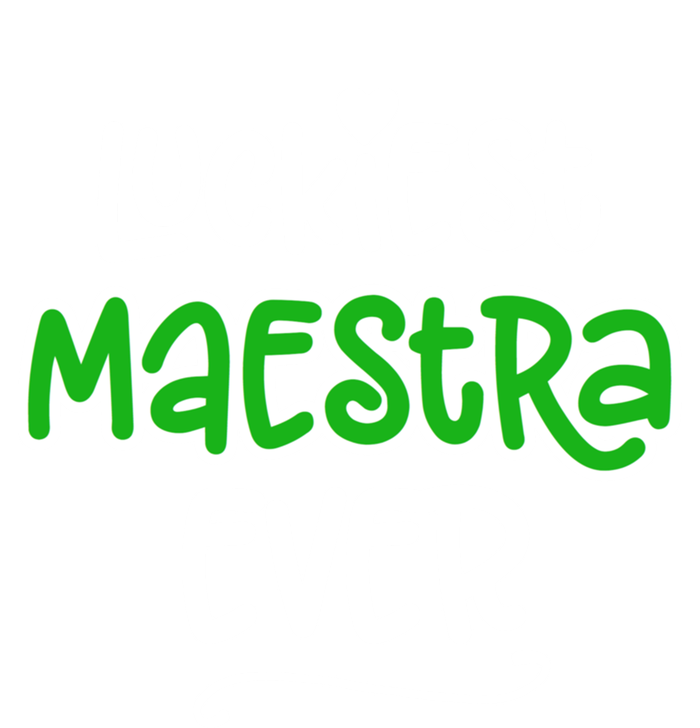 Luckiest Maestra Ever Bilingual Spanish Teacher Funny Gift T-Shirt