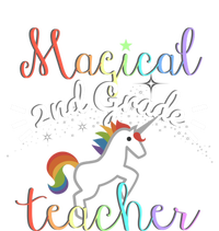 Magical 2Nd Grade Teacher Rainbow Unicorn Second Grade Gift T-Shirt