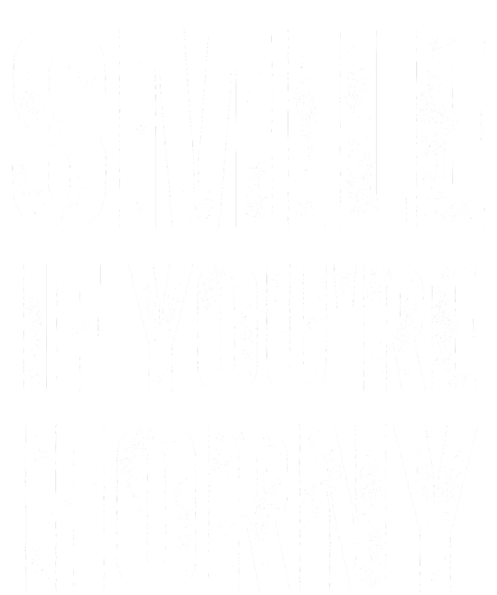 Smile If Youre Horny Funny Adult Gag Gift Tie-Dye T-Shirt